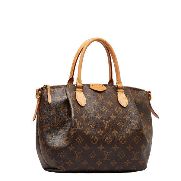 ルイ ヴィトン モノグラム テュレンPM ハンドバッグ ショルダーバッグ 2WAY M48813 ブラウン PVC レザー レディース LOUIS VUITTON 【中古】