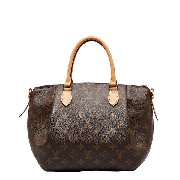 ルイ ヴィトン モノグラム テュレンPM ハンドバッグ ショルダーバッグ 2WAY M48813 ブラウン PVC レザー レディース LOUIS VUITTON 【中古】