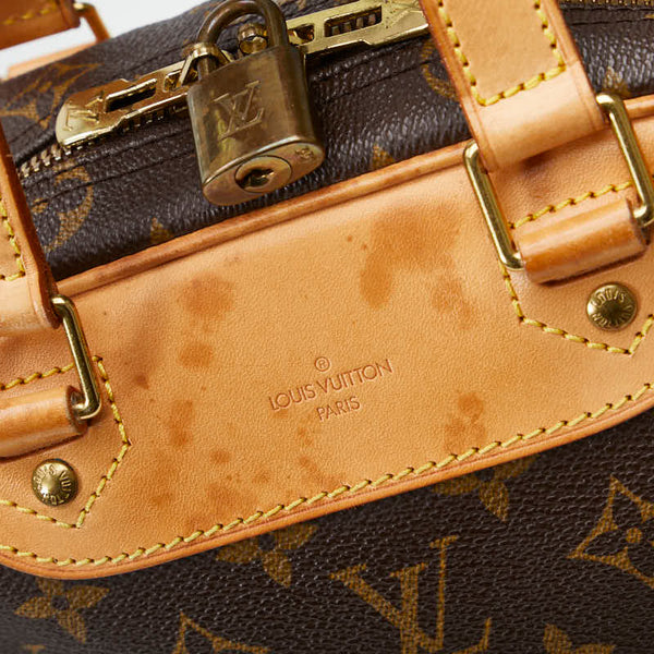 ルイ ヴィトン モノグラム エクスキュルシオン ハンドバッグ M41450 ブラウン PVC レザー レディース LOUIS VUITTON 【中古】