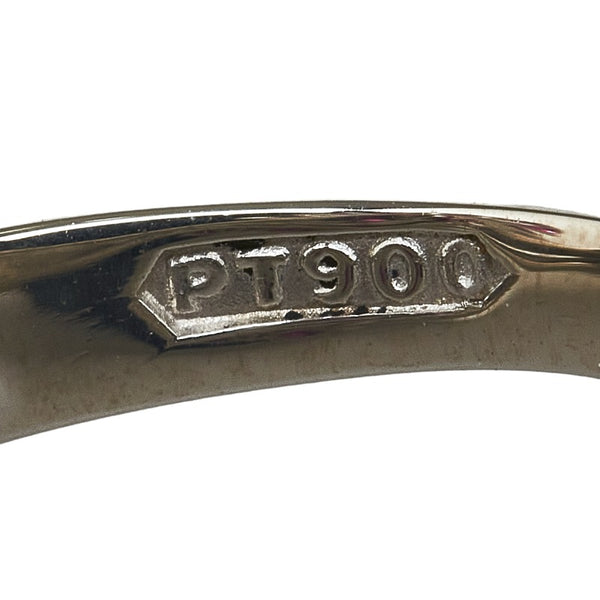 Pt900 プラチナ ルビー ダイヤ0.43ct リング 指輪 レディース 8.5号 【中古】