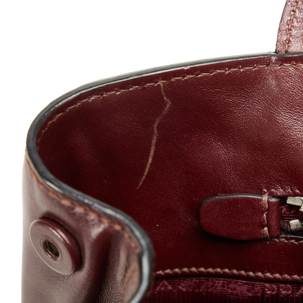 プラダ ハンドバッグ ショルダーバッグ 2WAY 1BG900 ワインレッド レザー レディース PRADA 【中古】