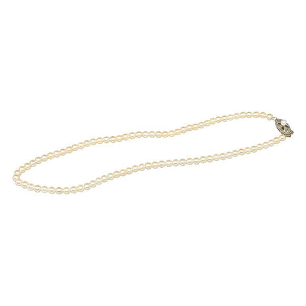 ミキモト アコヤパール4.5mm ネックレス レディース MIKIMOTO 【中古】