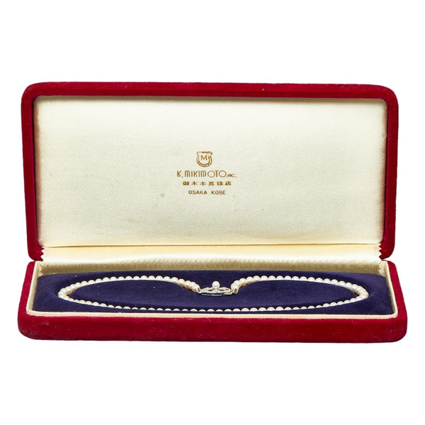 ミキモト アコヤパール4.5mm ネックレス レディース MIKIMOTO 【中古】