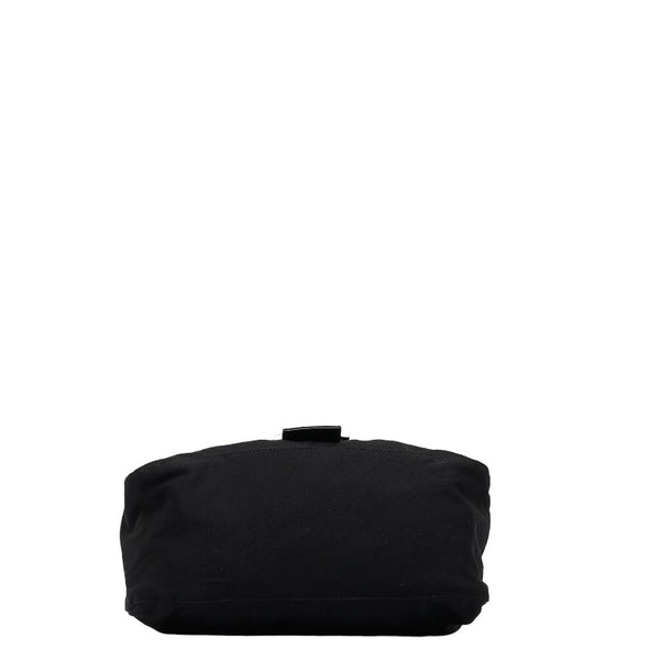 フェンディ マンマバケット ショルダーバッグ 26325 ブラック ジャージー レディース FENDI 【中古】
