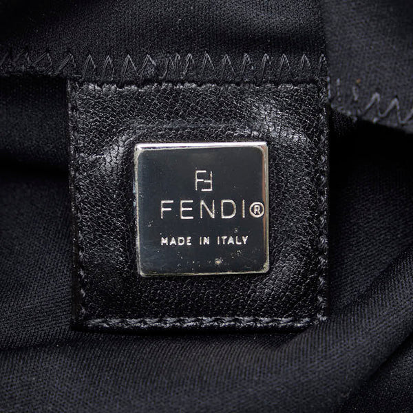 フェンディ マンマバケット ショルダーバッグ 26325 ブラック ジャージー レディース FENDI 【中古】