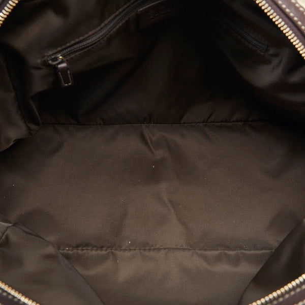 グッチ ホースビット柄 ハンドバッグ 248271 ベージュ ブラウン キャンバス レザー レディース GUCCI 【中古】