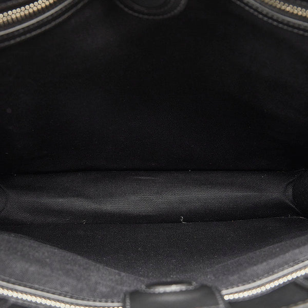 グッチ GGスプリーム トートバッグ ショルダーバッグ 2WAY 495559 ブラック PVC レザー レディース GUCCI 【中古】