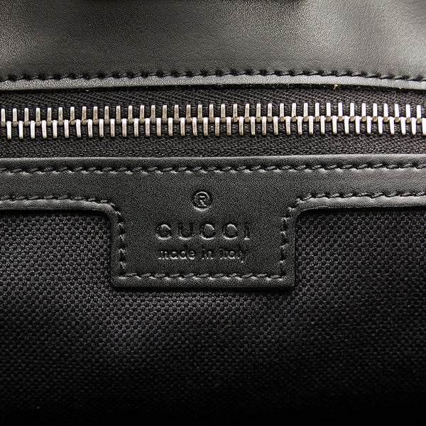 グッチ GGスプリーム トートバッグ ショルダーバッグ 2WAY 495559 ブラック PVC レザー レディース GUCCI 【中古】