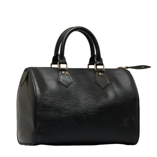 ルイ ヴィトン エピ スピーディ25 ハンドバッグ ミニボストンバッグ M59032 ノワール ブラック レザー レディース LOUIS VUITTON 【中古】