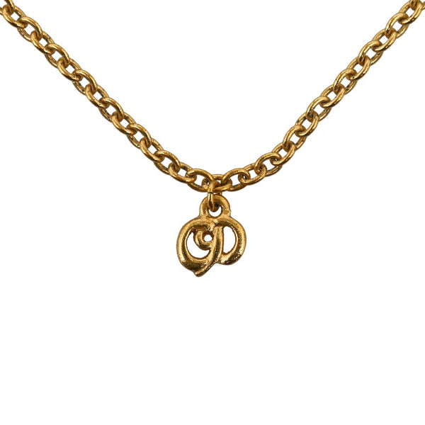 ディオール ネックレス ゴールド メッキ レディース Dior 【中古】