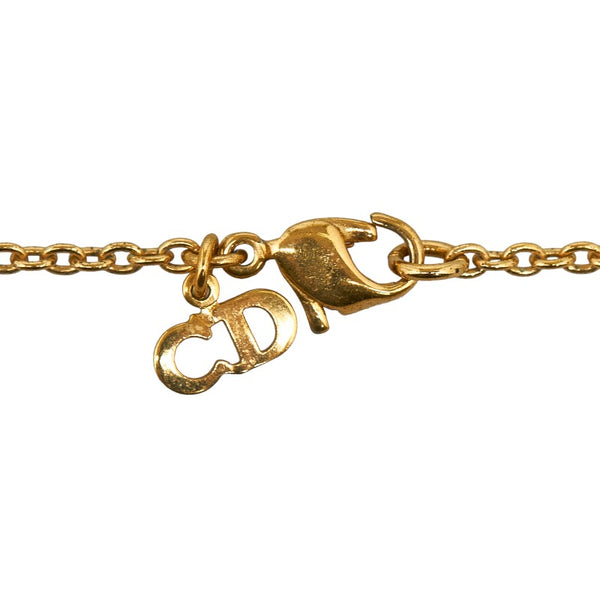 ディオール ネックレス ゴールド メッキ レディース Dior 【中古】