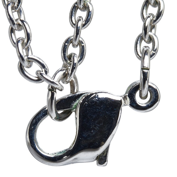 スワロフスキー ネックレス ピアス セット シルバー メタル レディース SWAROVSKI 【中古】