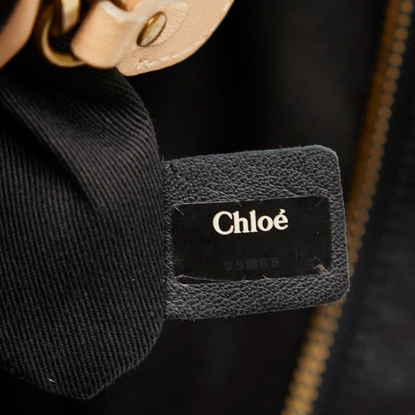 クロエ パラティ ハンドバッグ ブラック レザー レディース Chloe 【中古】
