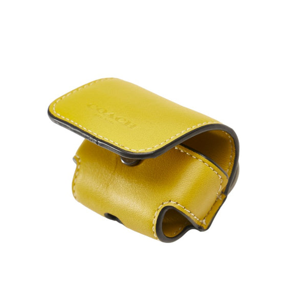 コーチ ボディバッグ ショルダーバッグ CH070 ブルー イエロー レザー メンズ COACH 【中古】