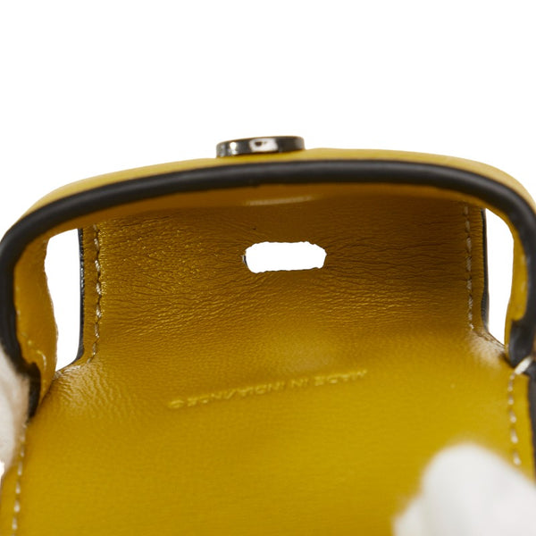 コーチ ボディバッグ ショルダーバッグ CH070 ブルー イエロー レザー メンズ COACH 【中古】