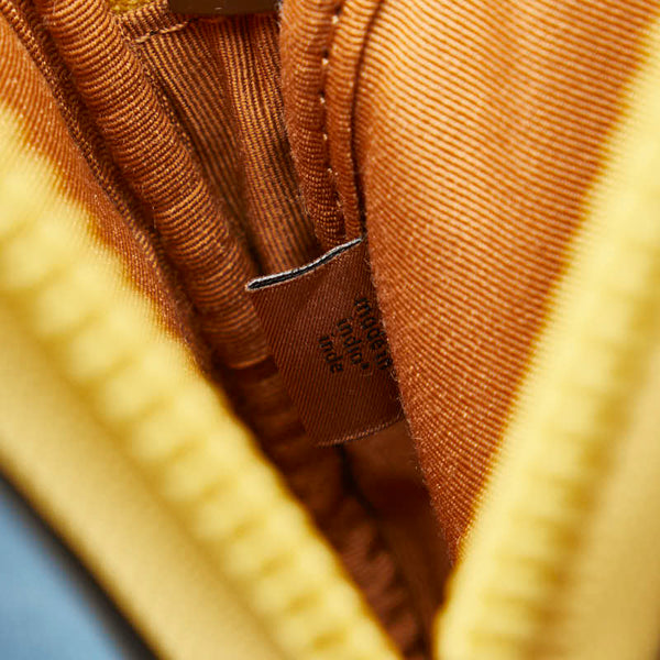 コーチ ボディバッグ ショルダーバッグ CH070 ブルー イエロー レザー メンズ COACH 【中古】