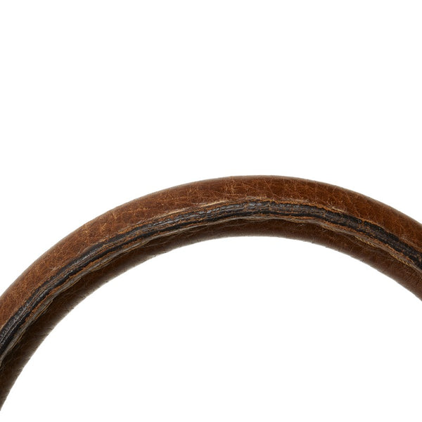 クロエ イーディス ハンドバッグ トートバッグ ブラウン レザー レディース Chloe 【中古】