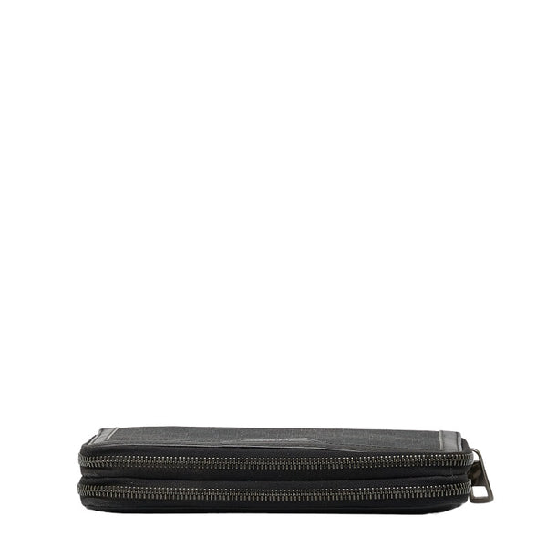 グッチ GGスプリーム オーガナイザー セカンドバッグ トラベルケース 長財布  358933 ブラック PVC レザー メンズ GUCCI 【中古】