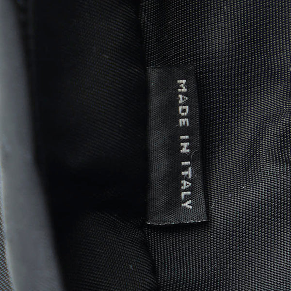 プラダ 三角ロゴプレート  リュック バックパック ブラック ナイロン レディース PRADA 【中古】