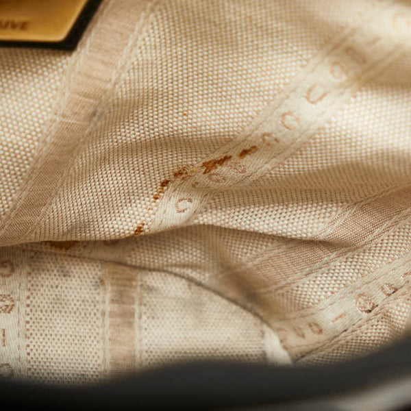 グッチ ホースビット ハンドバッグ ショルダーバッグ 2WAY 371925 ブラック パテントレザー レディース GUCCI 【中古】