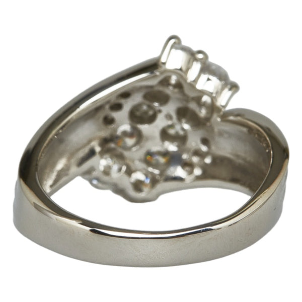 Pt900 プラチナ ダイヤ1.00ct リング 指輪 レディース 11.5号 【中古】