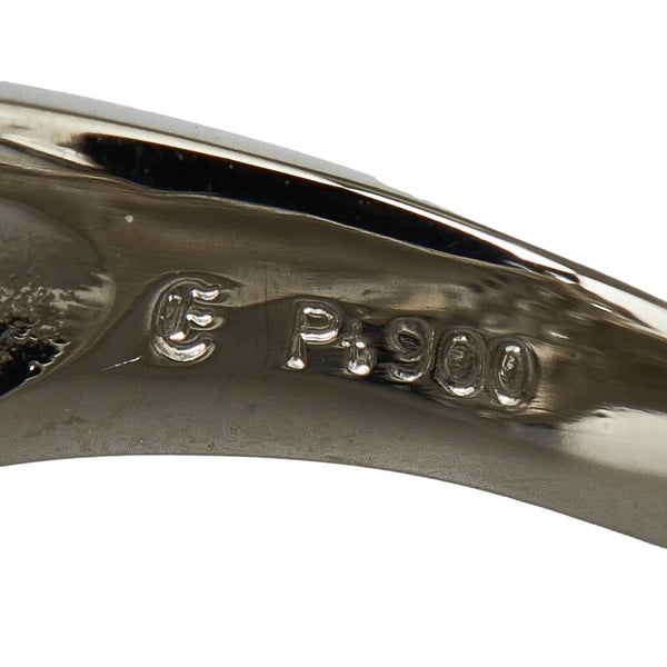 Pt900 プラチナ ダイヤ1.00ct リング 指輪 レディース 11.5号 【中古】