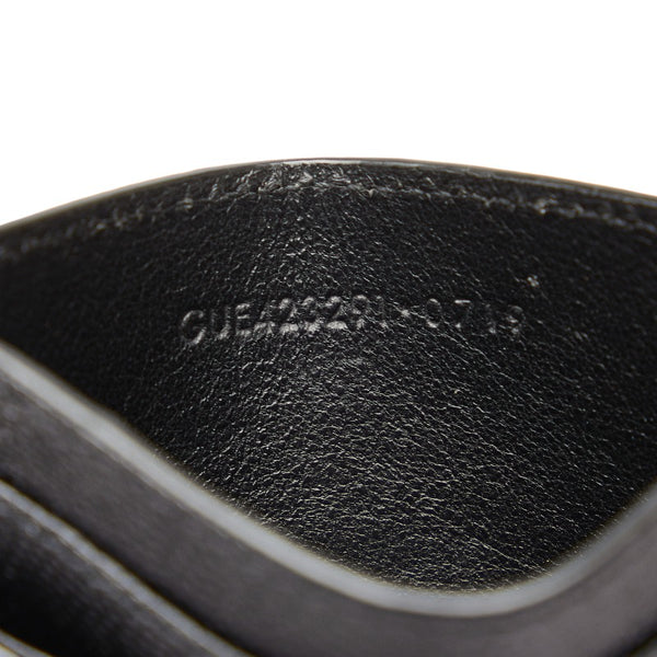 サンローラン キルティング カードケース 423291 ブラック レザー レディース SAINT LAURENT 【中古】
