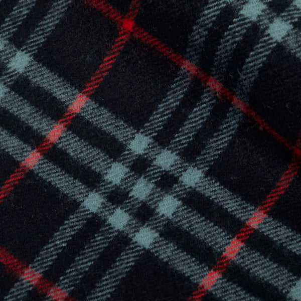 バーバリー ノバチェック マフラー ブラック ウール レディース BURBERRY 【中古】