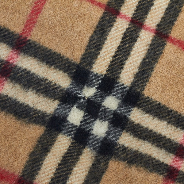 バーバリー マフラー ブラウン マルチカラー カシミヤ レディース BURBERRY 【中古】