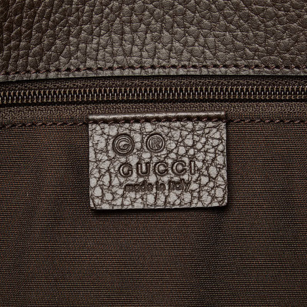 グッチ トートバッグ ショルダーバッグ 419689 ブラウン ヌバック レザー レディース GUCCI 【中古】