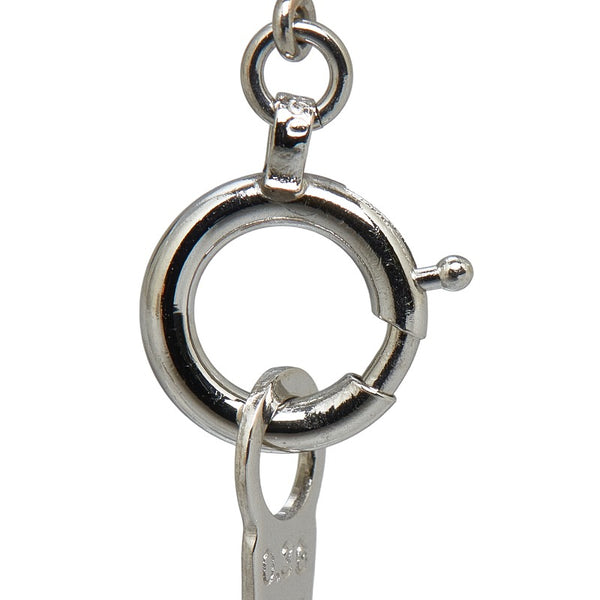 タサキ Pt900 プラチナ Pt850 プラチナ ダイヤ0.30ct ダイヤ0.05ct ネックレス レディース TASAKI 【中古】