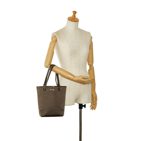 グッチ トートバッグ ハンドバッグ 002 1099 ベージュ ナイロン レザー レディース GUCCI 【中古】