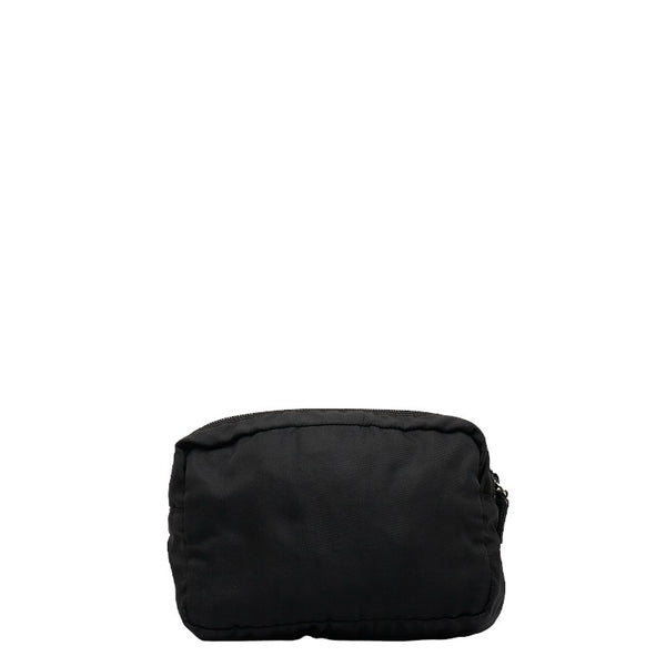 プラダ ポーチ ブラック ナイロン レディース PRADA 【中古】