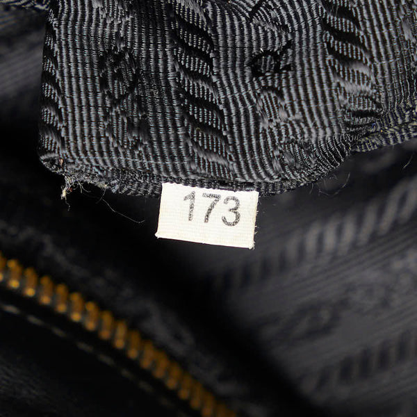 プラダ ハンドバッグ ショルダーバッグ 2WAY ブラック レザー レディース PRADA 【中古】