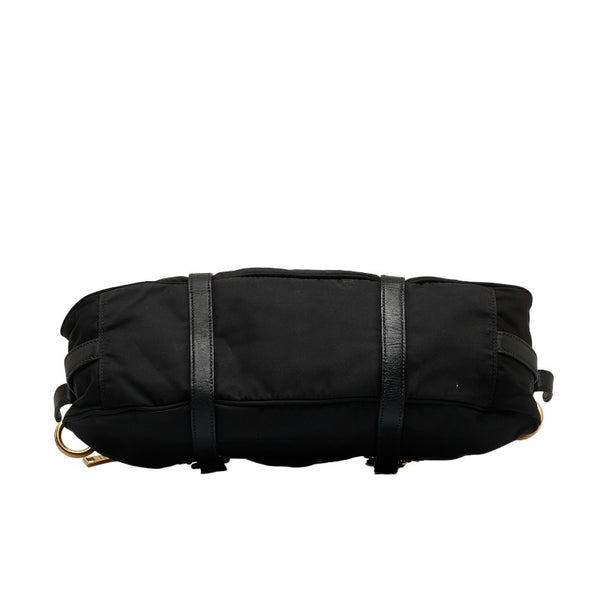 プラダ ハンドバッグ ショルダーバッグ 2WAY ブラック レザー レディース PRADA 【中古】