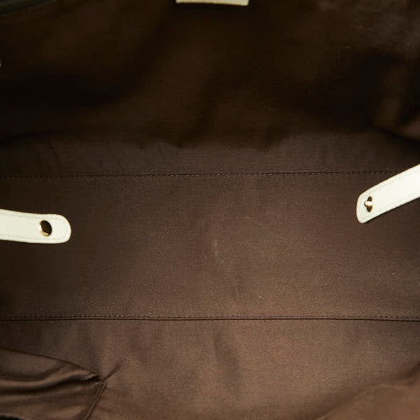 グッチ GGキャンバス プリンシー リボン ショルダーバッグ 163805 ベージュ ホワイト キャンバス レザー レディース GUCCI 【中古】