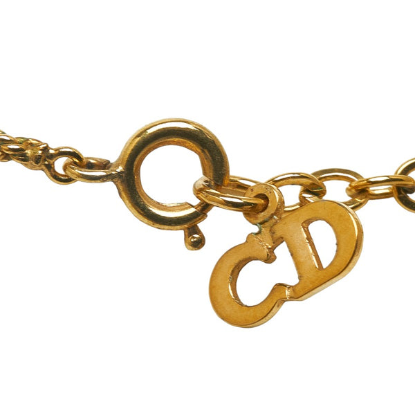 ディオール ネックレス ゴールド メッキ レディース Dior 【中古】