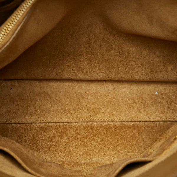 サンローラン サックドジュール スモール ハンドバッグ ショルダーバッグ 2WAY 355153 ブラウン レザー レディース SAINT LAURENT 【中古】