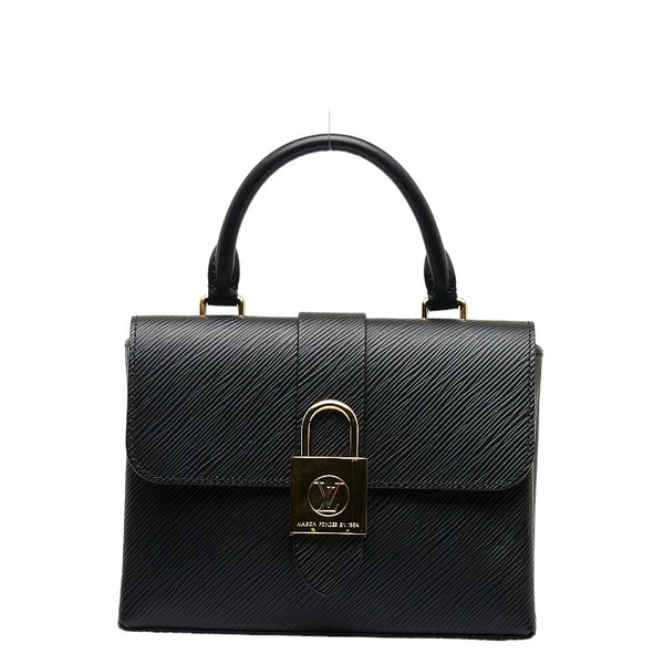 ルイ ヴィトン エピ ロッキーBB ハンドバッグ ショルダーバッグ 2WAY M52880 ノワール ブラック レザー レディース LOUIS VUITTON 【中古】