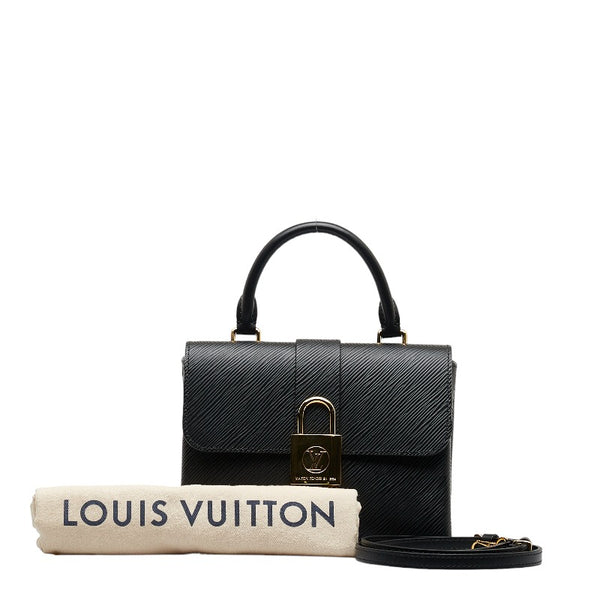ルイ ヴィトン エピ ロッキーBB ハンドバッグ ショルダーバッグ 2WAY M52880 ノワール ブラック レザー レディース LOUIS VUITTON 【中古】