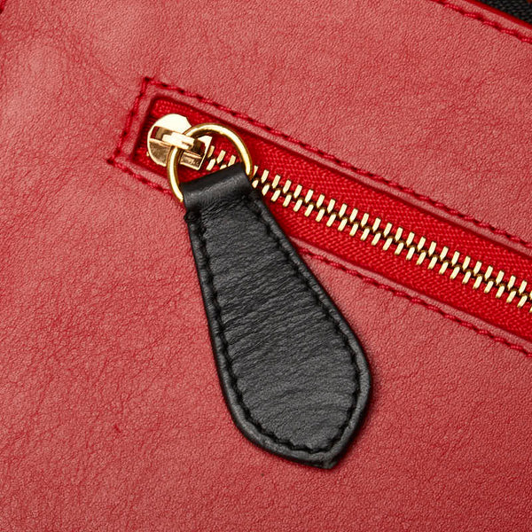 クリスチャンルブタン スタッズ レオパード クラッチバッグ ブラウン ゴールド ハラコ レザー レディース Christian Louboutin 【中古】