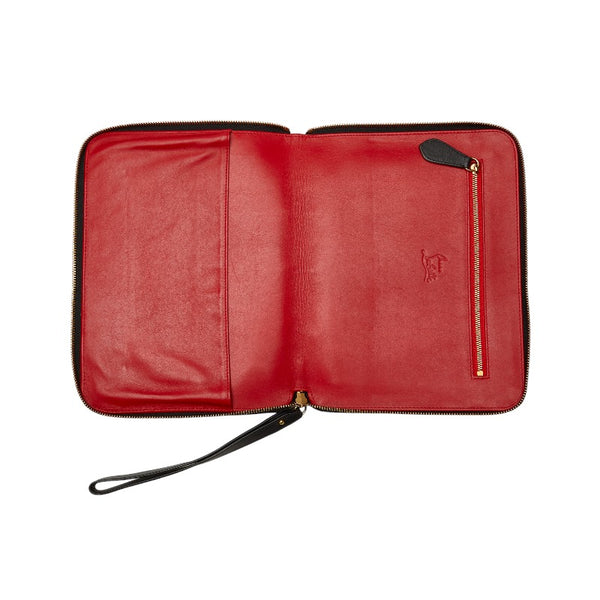 クリスチャンルブタン スタッズ レオパード クラッチバッグ ブラウン ゴールド ハラコ レザー レディース Christian Louboutin 【中古】