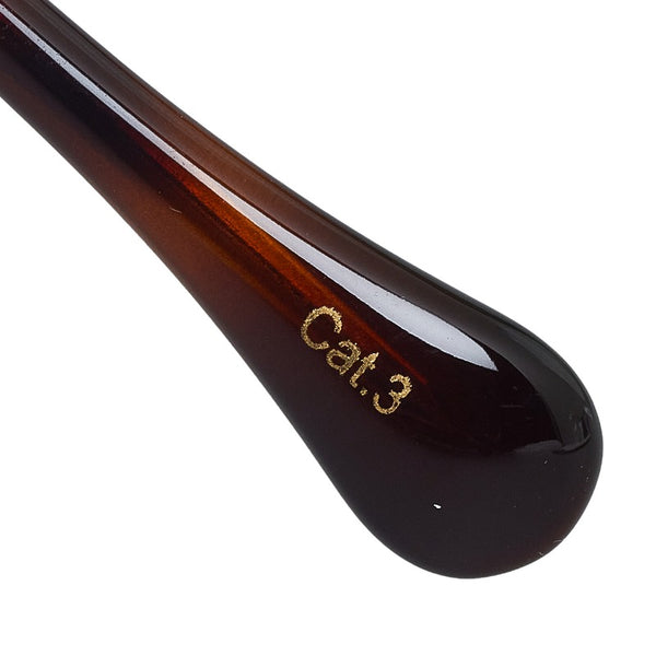 グッチ ホースビット スクエアフレーム サングラス GG0879S ゴールド ブラウン プラスチック レディース GUCCI 【中古】