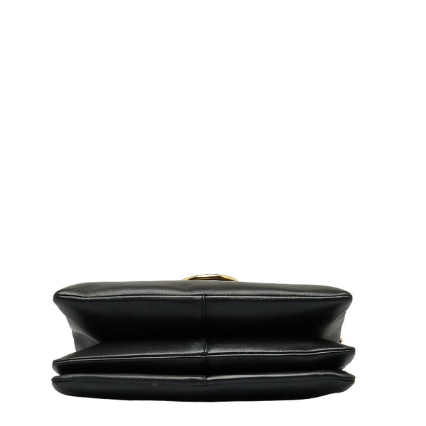 クロエ フェイ ハンドバッグ ショルダーバッグ 2WAY ブラック レザー レディース Chloe 【中古】