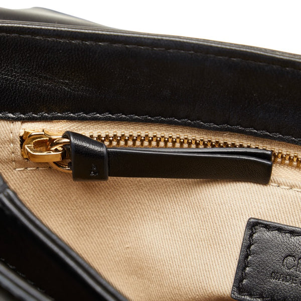 クロエ フェイ ハンドバッグ ショルダーバッグ 2WAY ブラック レザー レディース Chloe 【中古】