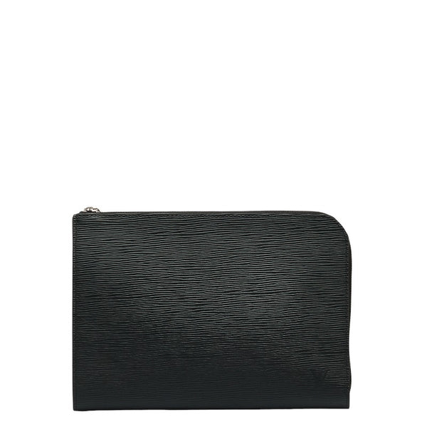 ルイ ヴィトン エピ ポシェット ジュール PM NM2 クラッチバッグ M62646 ノワール ブラック レザー メンズ LOUIS VUITTON 【中古】