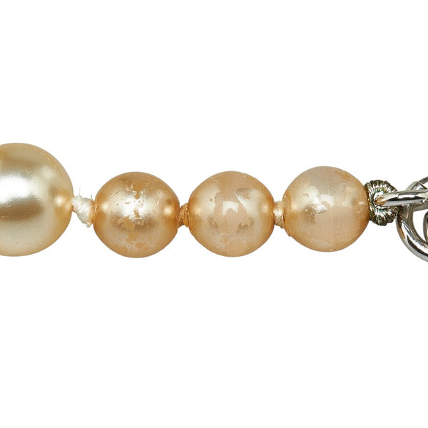 シャネル ココマーク ネックレス パール フェイクパール レディース CHANEL 【中古】