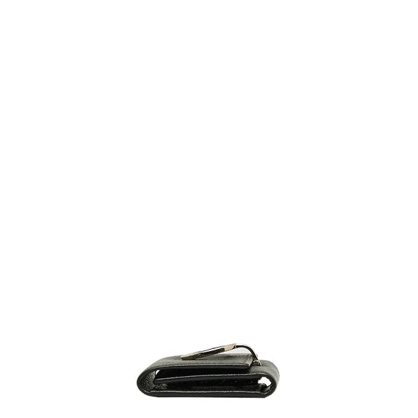 ブルガリ ブルガリブルガリ キーケース ブラック レザー メンズ BVLGARI 【中古】
