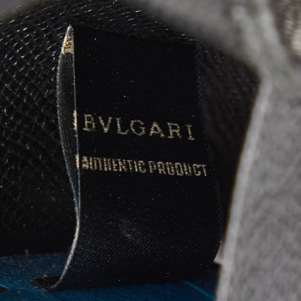 ブルガリ ブルガリブルガリ キーケース ブラック レザー メンズ BVLGARI 【中古】