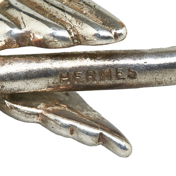 エルメス ペガサス  カデナ シルバー メタル レディース HERMES 【中古】